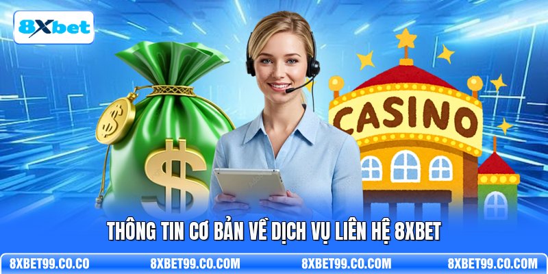 Thông tin cơ bản về dịch vụ liên hệ 8XBET